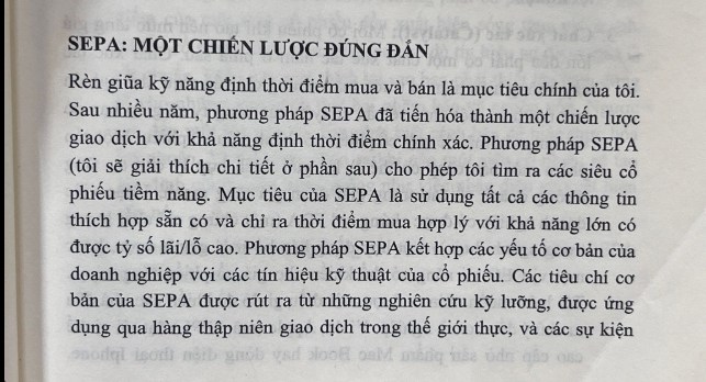 Áp dụng phương pháp giao dịch chứng khoán SEPA của Mark Minervini – làm chủ sóng tăng như chuyên gia!