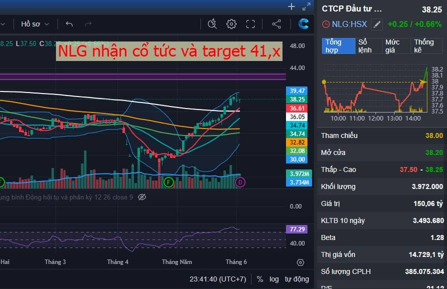 Dòng tiền tổng lực bất động sản - chứng khoán: VND - NLG 2 "đại tướng" tiên phong dẫn đầu