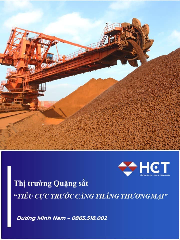 ❌ GIÁ QUẶNG SẮT TIẾP TỤC CHỊU ÁP LỰC TRƯỚC CĂNG THẲNG THƯƠNG MẠI. 👉 Theo khảo sát của Mysteel, sản  ...