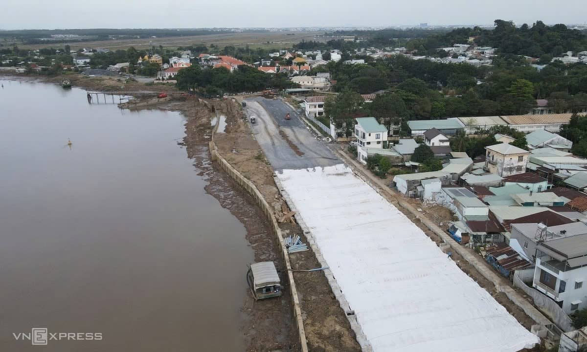 Biên Hòa tăng tốc hoàn thiện tuyến kè, đường ven sông Đồng Nai, quyết tâm “về đích” trong tháng 7