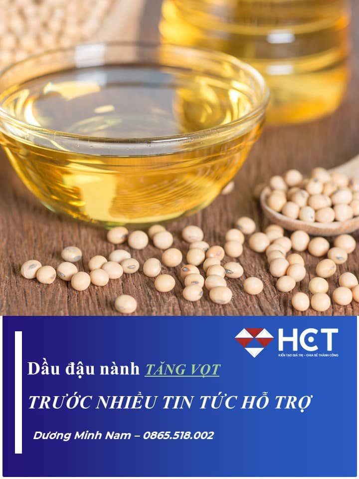 ✅ DẦU ĐẬU NÀNH TĂNG MẠNH TRƯỚC NHIỀU TIN TỨC HỖ TRỢ. 👉 Giá dầu đậu đã tăng 12% từ cuối tuần trước đến  ...