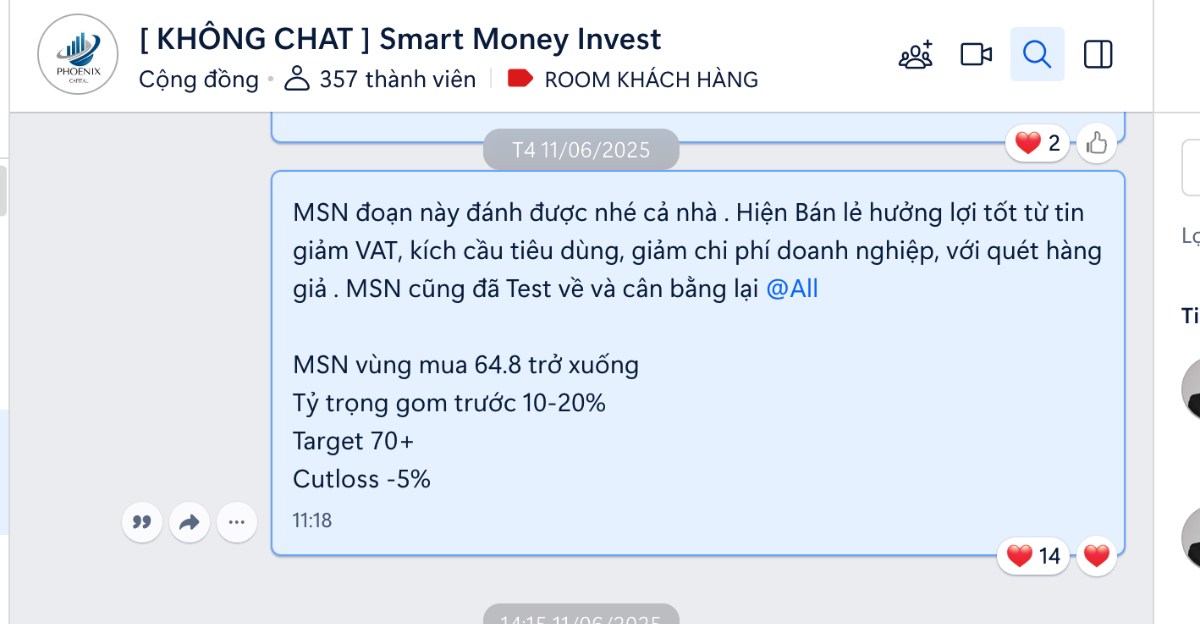 Các ĐIỂM MUA SIÊU PHẨM NGAY ĐÁY xuất hiện liên tục trong "ROOM KHÁCH HÀNG", liên tục cập nhật thông  ...