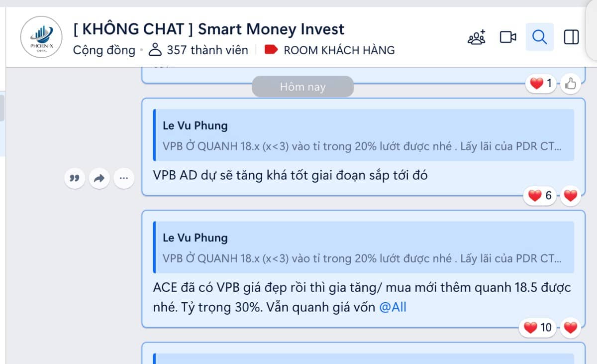 Các ĐIỂM MUA SIÊU PHẨM NGAY ĐÁY xuất hiện liên tục trong "ROOM KHÁCH HÀNG", liên tục cập nhật thông  ...