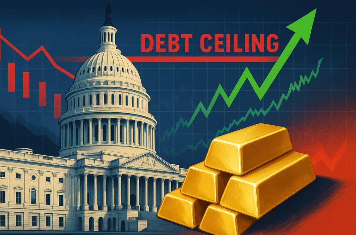 Khủng hoảng tài trợ của Mỹ có thể đẩy giá vàng lập đỉnh mới — ngay cả sau khi trần nợ được nâng.