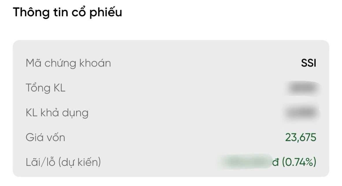 Phân tích cổ phiếu hàng đầu dòng chứng khoán - SSI
