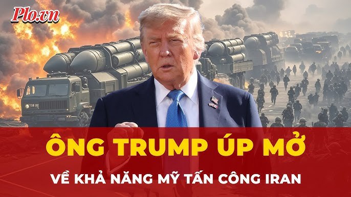 NÓNG: Donald Trump Tuyên Bố Sẽ Ra Quyết Định Tấn Công Iran Trong Hai Tuần Tới – Trung Đông Bên Bờ Vực Chiến Tranh!