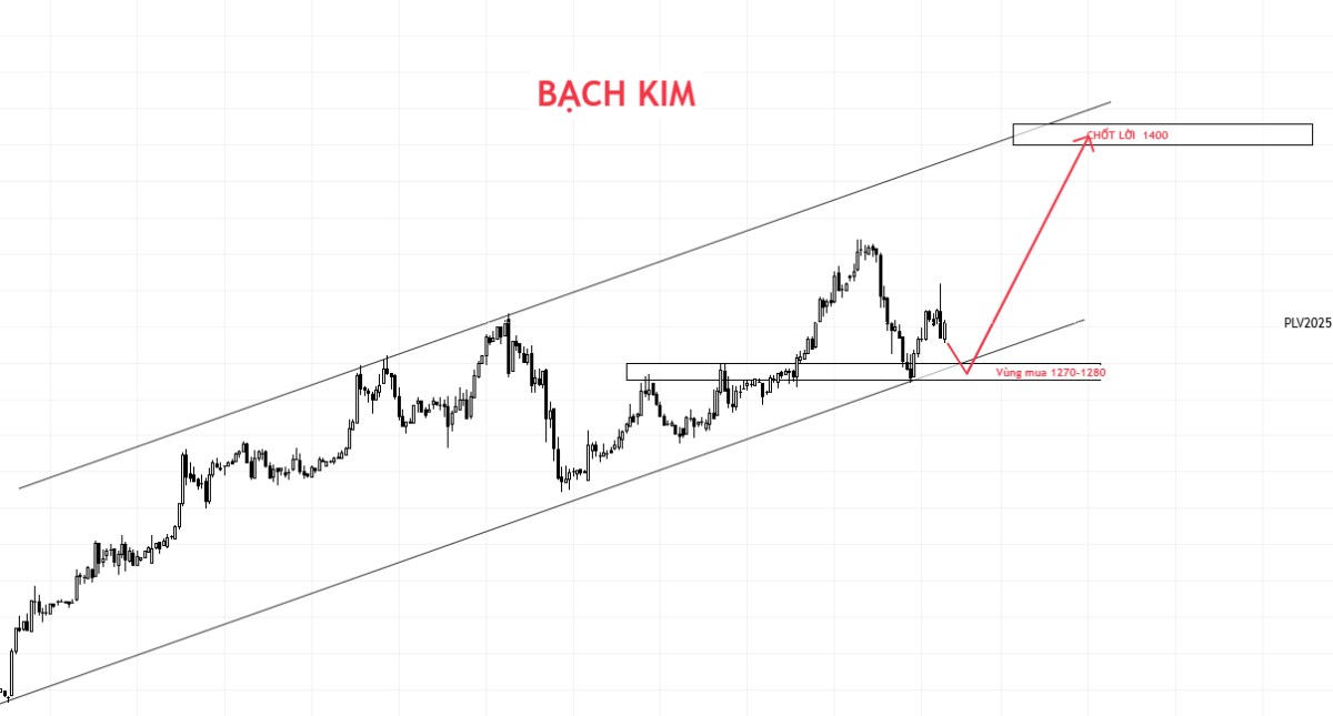 Bạch kim – Cơ hội đầu tư trong bão gió địa chính trị
