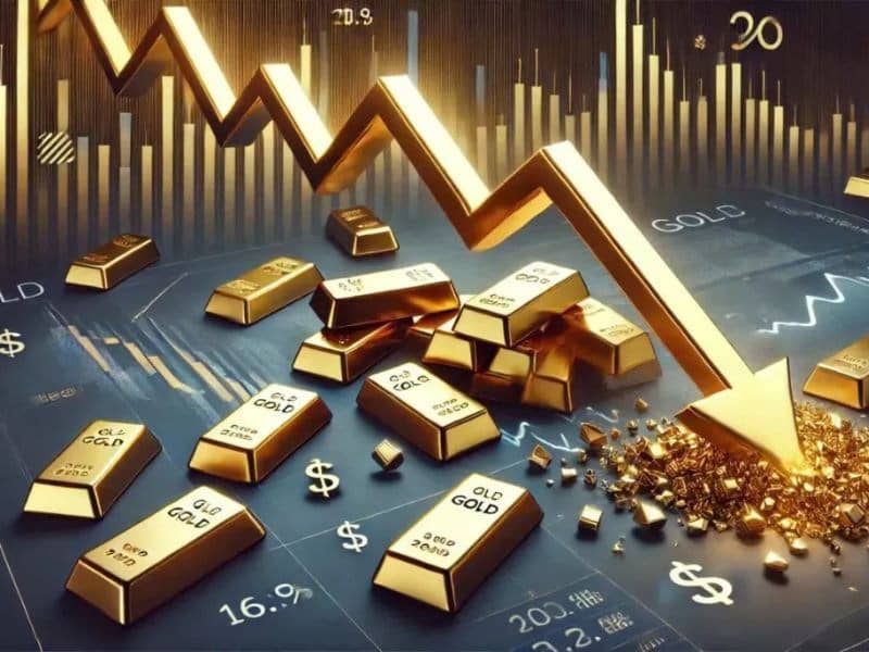 Giá vàng giảm khi căng thẳng Trung Đông hạ nhiệt