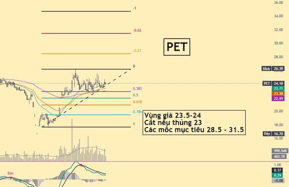 Cổ phiếu tìm cơ hội phiên 1/7: PAN REE HVN PET