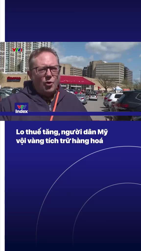 Người Mỹ tích trữ hàng hóa vì sợ giá tăng