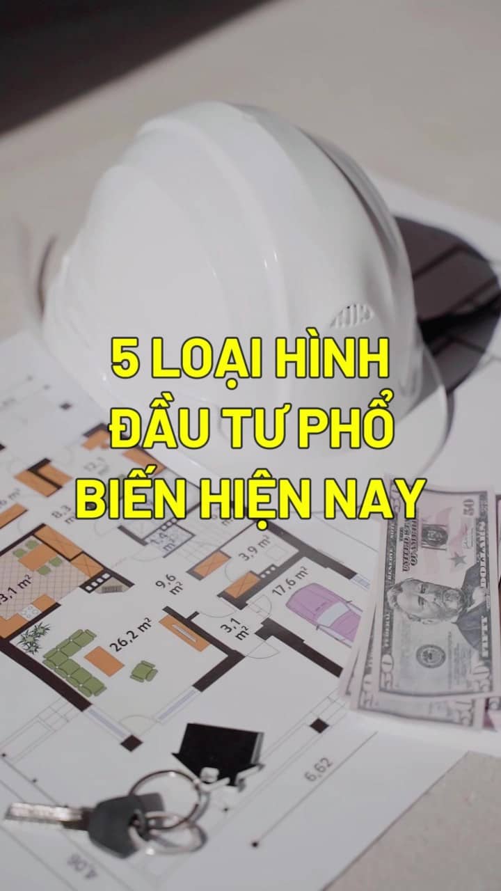 5 loại hình Đầu tư phổ biến hiện nay