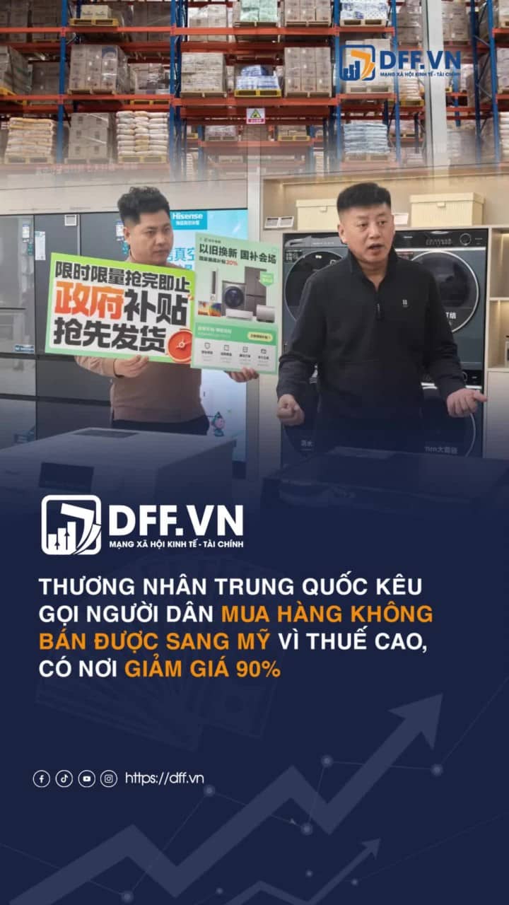 Thương nhân Trung Quốc kêu gọi người dân mua hàng ủng hộ