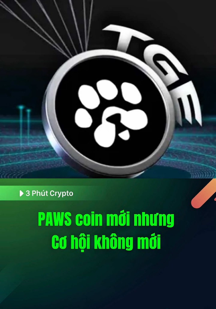 PAWS Coin mới nhưng cơ hội không mới