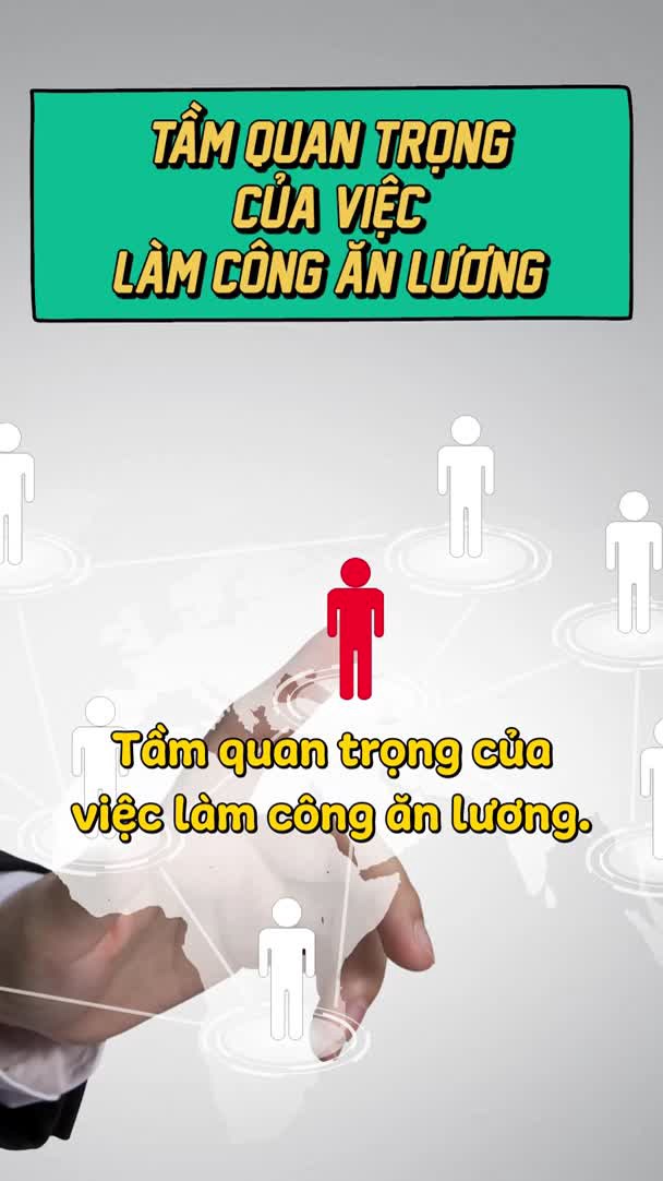Tầm quan trọng của làm công ăn lương