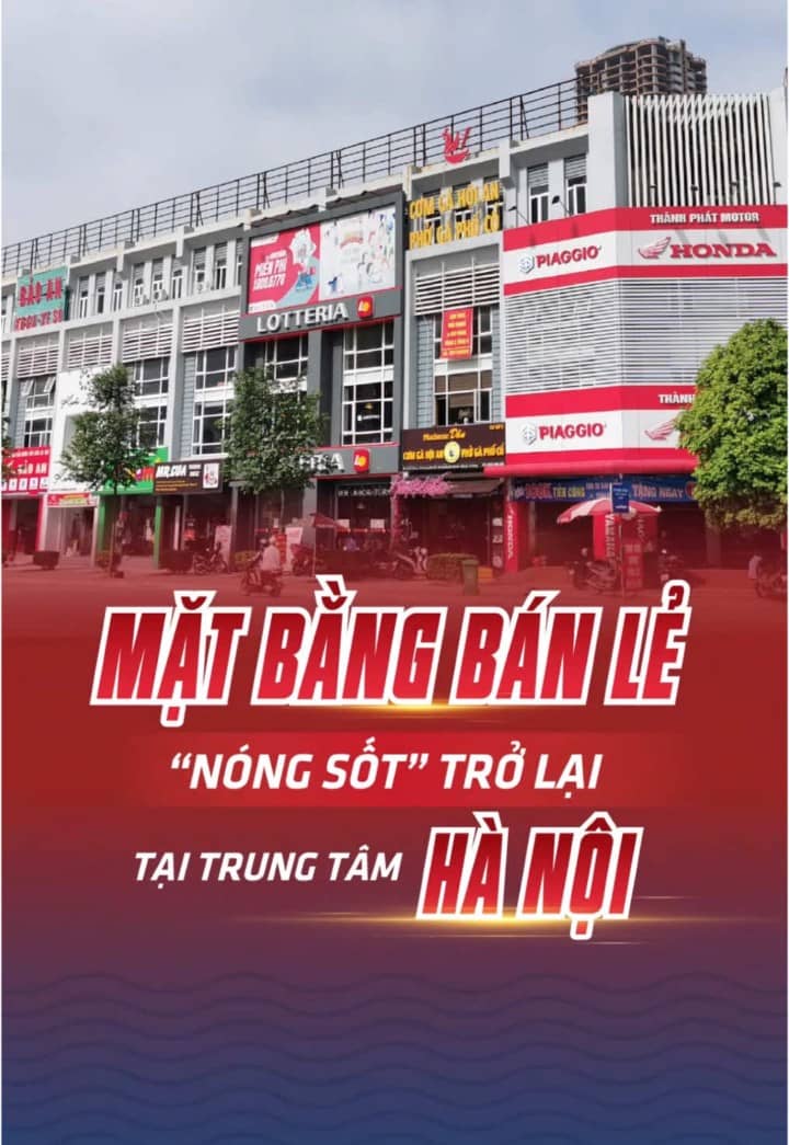 Mặt bằng bán lẻ "nóng sốt" trở lại tại Trung tâm Hà Nội