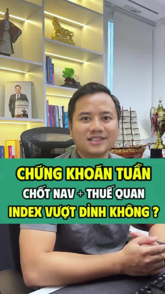 Thị trường sẽ điều chỉnh mạnh hay vượt đỉnh về 1400 sau thông tin thuế quan từ Mỹ và Việt Nam và câu chuyện chốt NAV quý 2