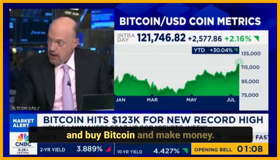 Facebook Thuan Capital: Jim Cramer nói rằng nhiều nhân vật tài chính đang vay tiền để đầu tư vào Bitcoin và Ethereum nhằm tì