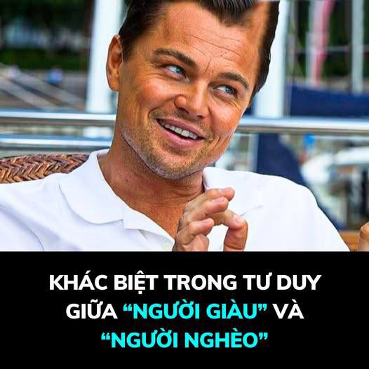 Sự khác biệt giữa tư duy người giàu và người nghèo