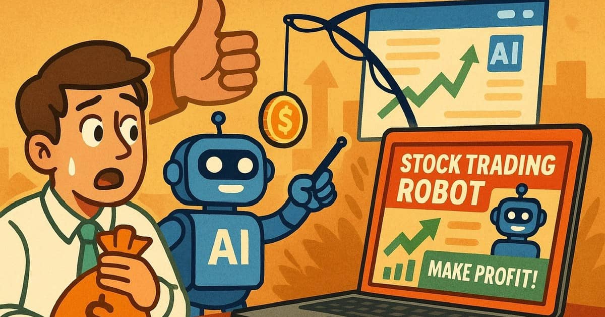 Nở rộ lừa đảo đầu tư chứng khoán theo robot