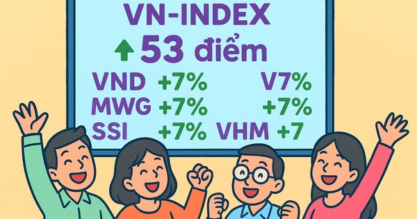 Chứng khoán bật tăng 53 điểm , nhà đầu tư háo hức trở lại thị trường