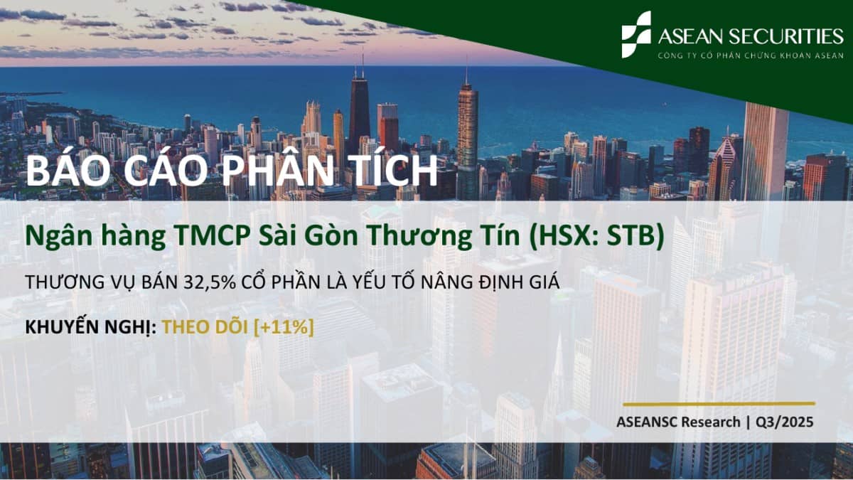 STB: Khuyến nghị THEO DÕI với giá mục tiêu 62,500 đồng/cổ phiếu