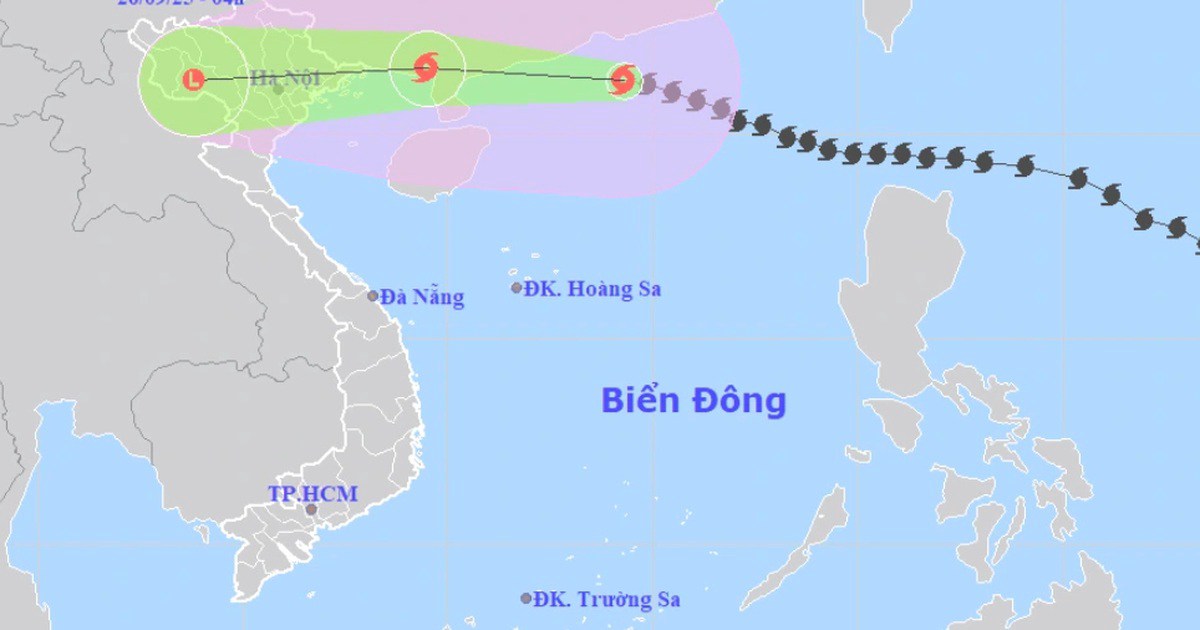 Siêu bão Ragasa liên tục giảm cấp trong những giờ tới