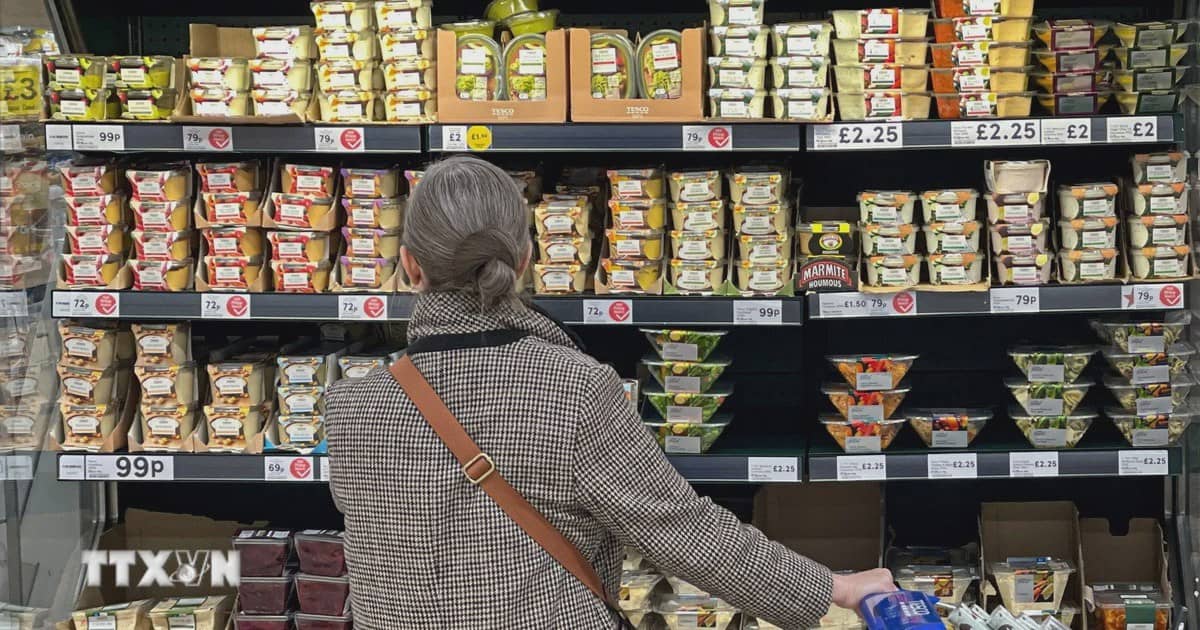 OECD: Lạm phát của Anh dự kiến cao nhất G7