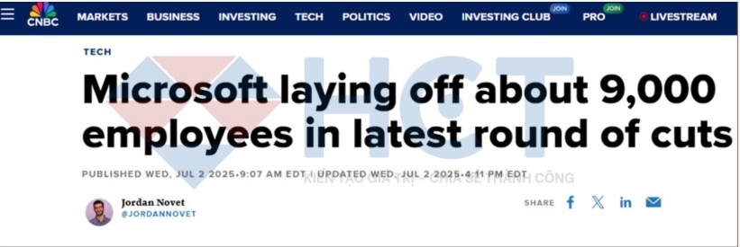 Làn sóng sa thải đang bắt đầu - Thị trường lao động Mỹ đã chuyển pha