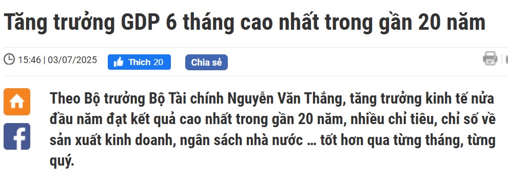 Tại sao GDP tăng mạnh nhưng thu nhập người dân không tăng?