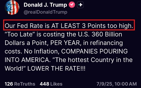 Fed Giằng Co Trước Quyết Định Cắt Giảm Lãi Suất: Áp Lực Từ Trump, Lo Ngại Lạm Phát và Kinh Tế Chững Lại