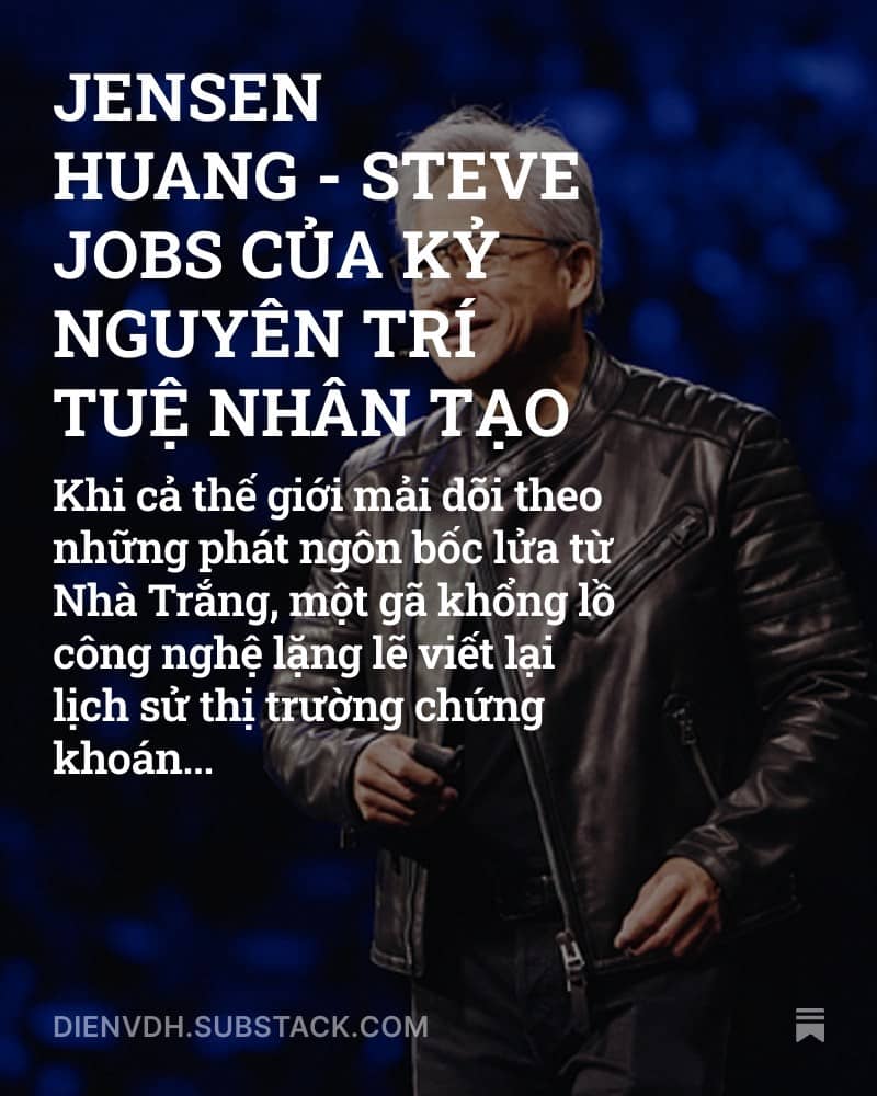 JENSEN HUANG - STEVE JOBS CỦA KỶ NGUYÊN TRÍ TUỆ NHÂN TẠO. .... Ban đầu, mục tiêu của họ rất rõ ràng:  ...