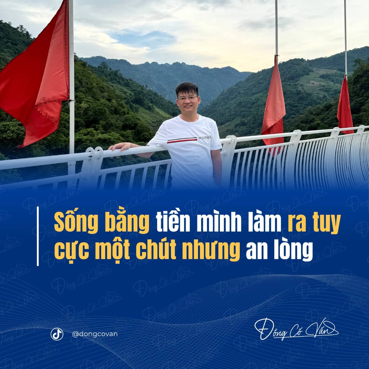 Sống bằng tiền mình làm ra, tuy cực một chút nhưng an lòng