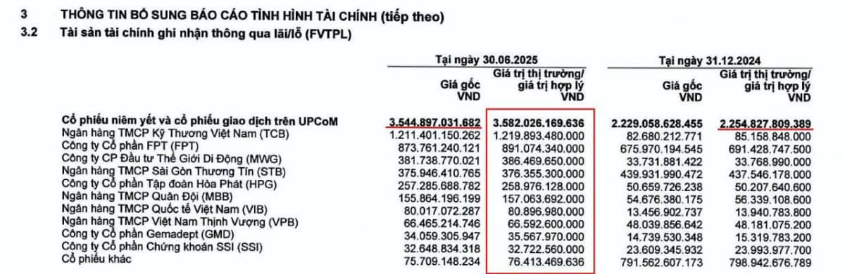 KQKD Quý 2.2025 HCM - Chờ đợi dòng vốn từ đợt phát hành 50% hoàn tất vào 13/08/2025