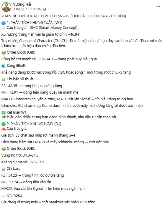 🔥Đầu tư thông minh | Không mua FOMO. CSV không “ăn may”. Nó là kết quả của một chiến lược chuẩn chỉnh..  ...