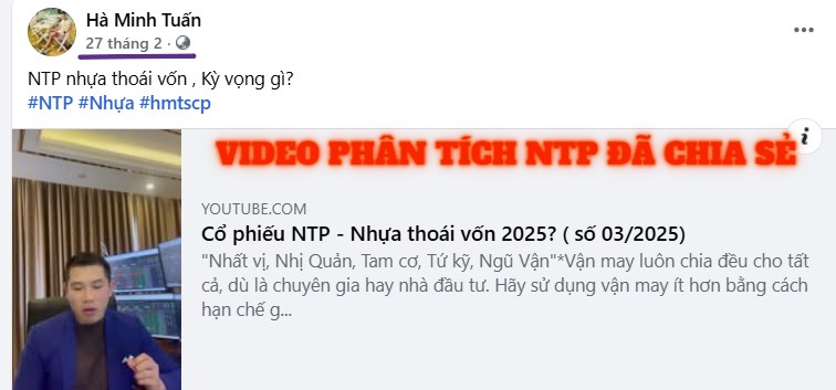 Nhựa Tiền Phong NTP - Kinh tế nhà nước tiêu biểu