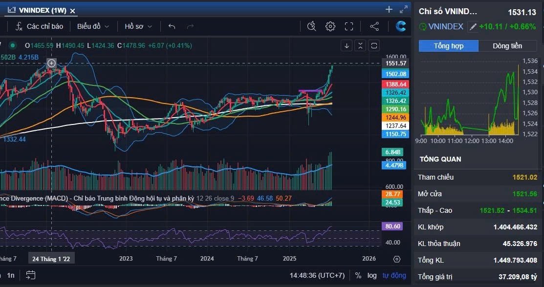 VNINDEX không thể ngăn cản trong kỷ nguyên mới 2025: Thời khắc lịch sử - cách chọn cổ phiếu đỉnh cao