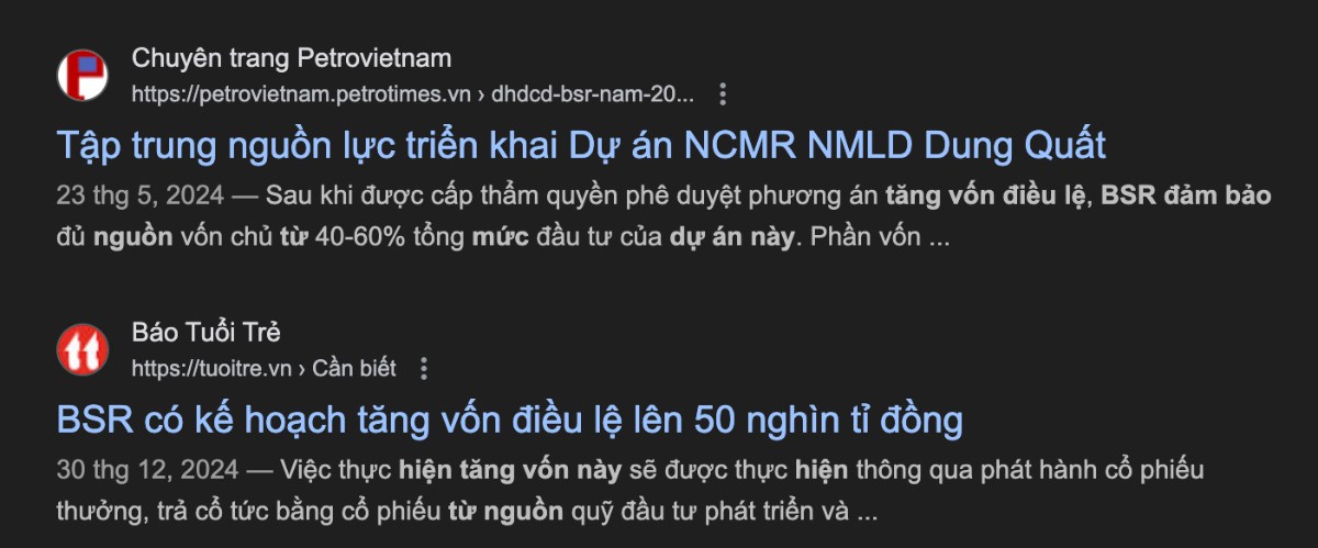 BSR - Ông vua ngành lọc hoá dầu 2025 - dư dịa vượt kế hoạch