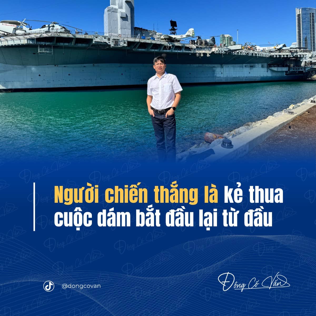 Người chiến thắng là kẻ thua cuộc dám bắt đầu lại từ đầu