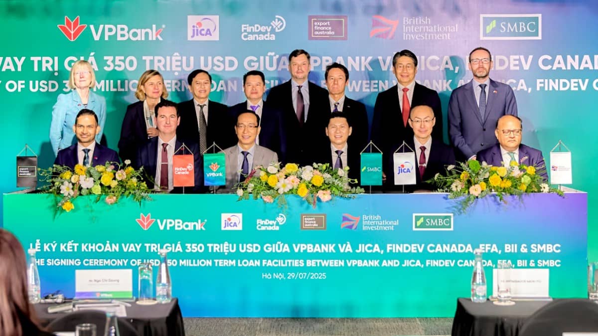 VPBank nhận khoản vay 350 triệu USD thúc đẩy phát triển bền vững
