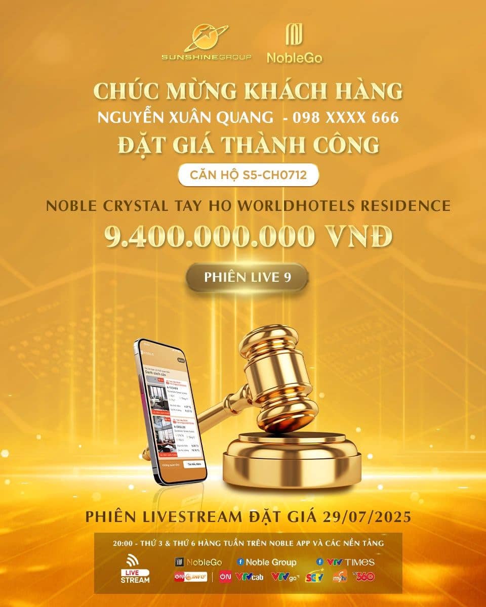 Livestream của Sunshine Group tối 29/7: Khách “chốt deal” căn hộ hàng hiệu rẻ hơn gần 6 tỷ đồng so với  ...