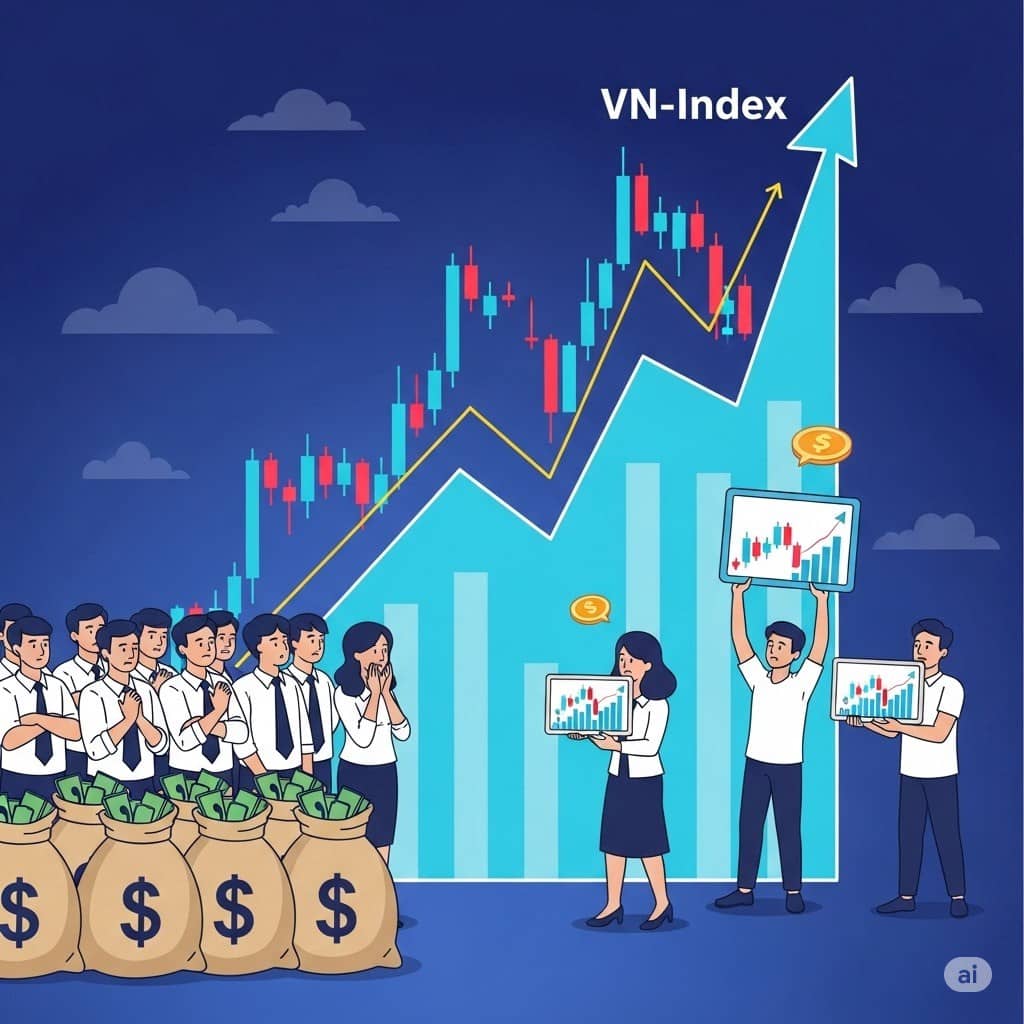 👉 F0 Full Cash: Làm Gì Khi Thị Trường Vào Sóng Uptrend?. Thị trường chứng khoán đang bước vào giai  ...