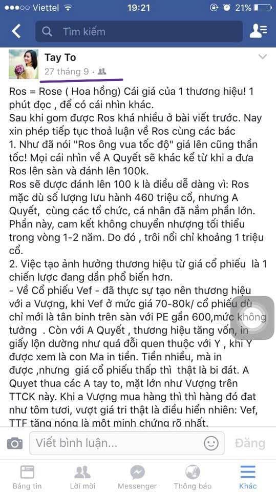 Sự trở lại của "Tay To" - Nhân vật chấn động với những bài viết trên TTCK!. “ Tay To” Sống lại những  ...