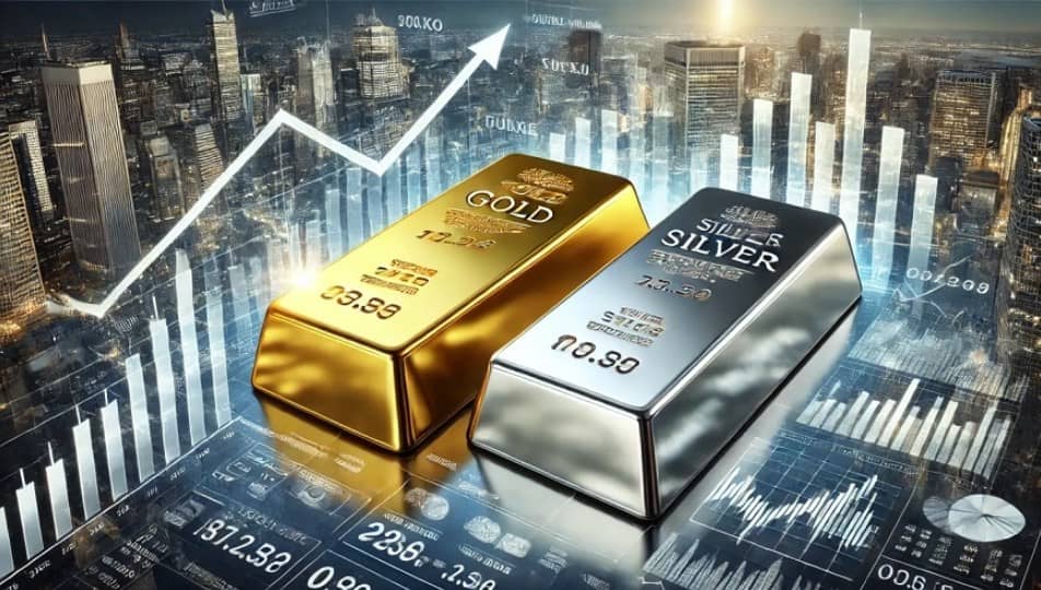 Vàng và bạc tăng mạnh giữa lúc thị trường kỳ vọng fed hạ lãi suất tháng 9