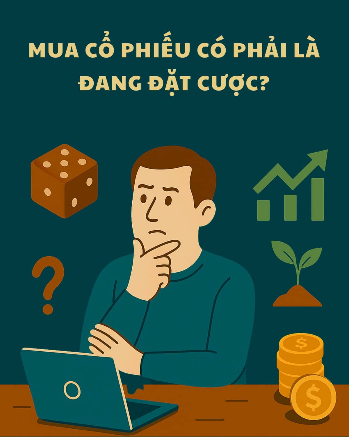 Tự chủ đầu tư 07 - mua một cổ phiếu có phải là đang đặt cược?