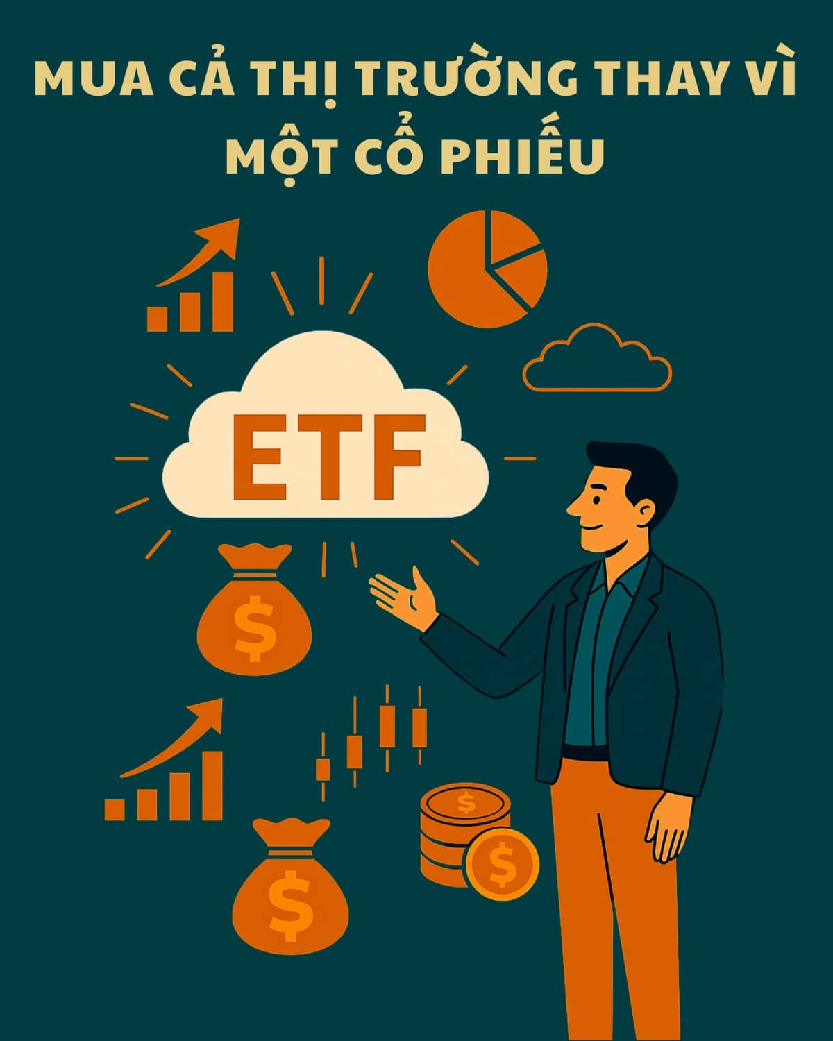 Tự chủ đầu tư 09 - ETF - Mua cả thị trường thay vì 1 cổ phiếu