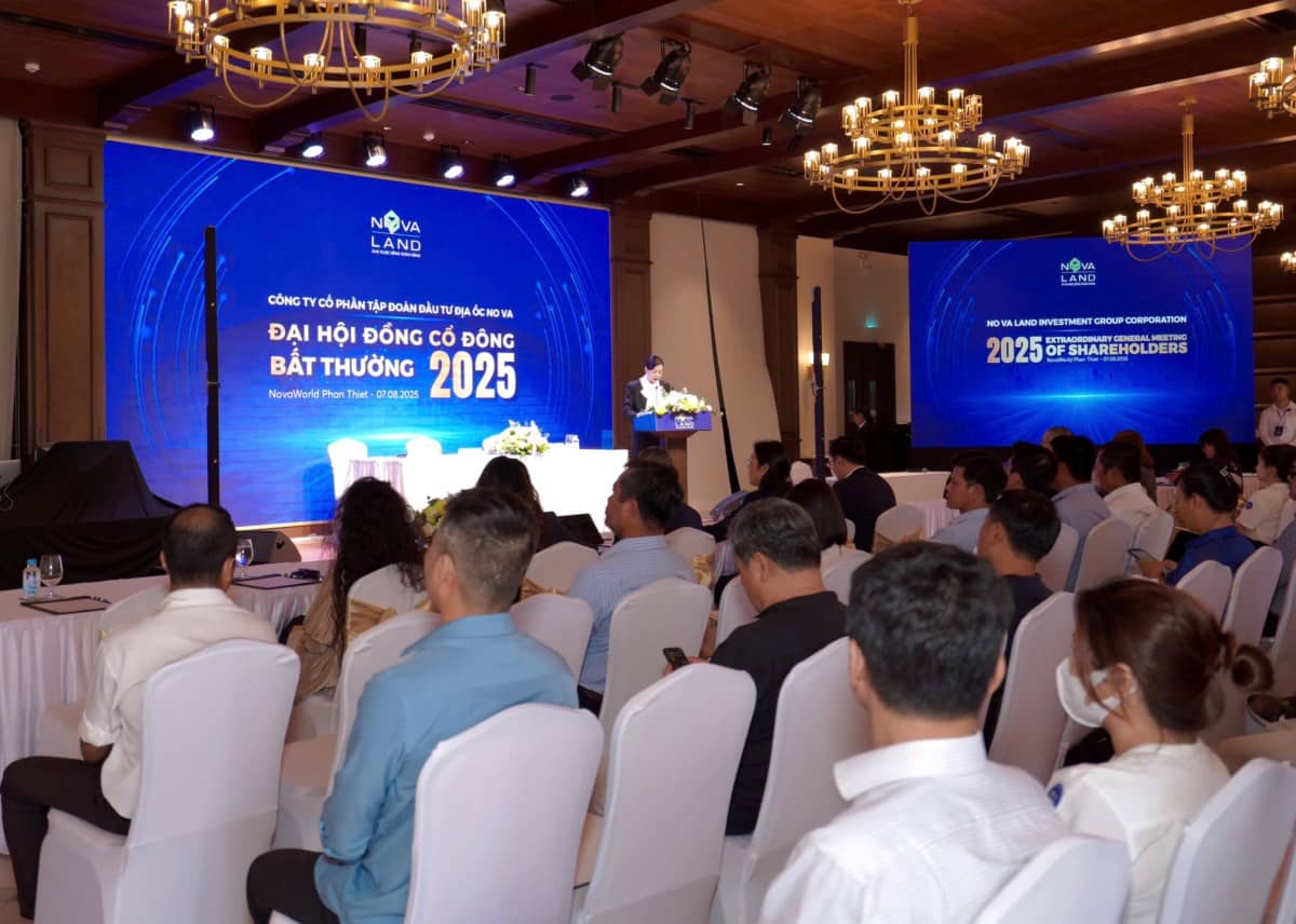 ĐHĐCĐ BẤT THƯỜNG 2025 NOVALAND: THÔNG QUA CÁC PHƯƠNG ÁN TÁI CƠ CẤU NỢ VÀ CẢI THIỆN TÌNH HÌNH TÀI