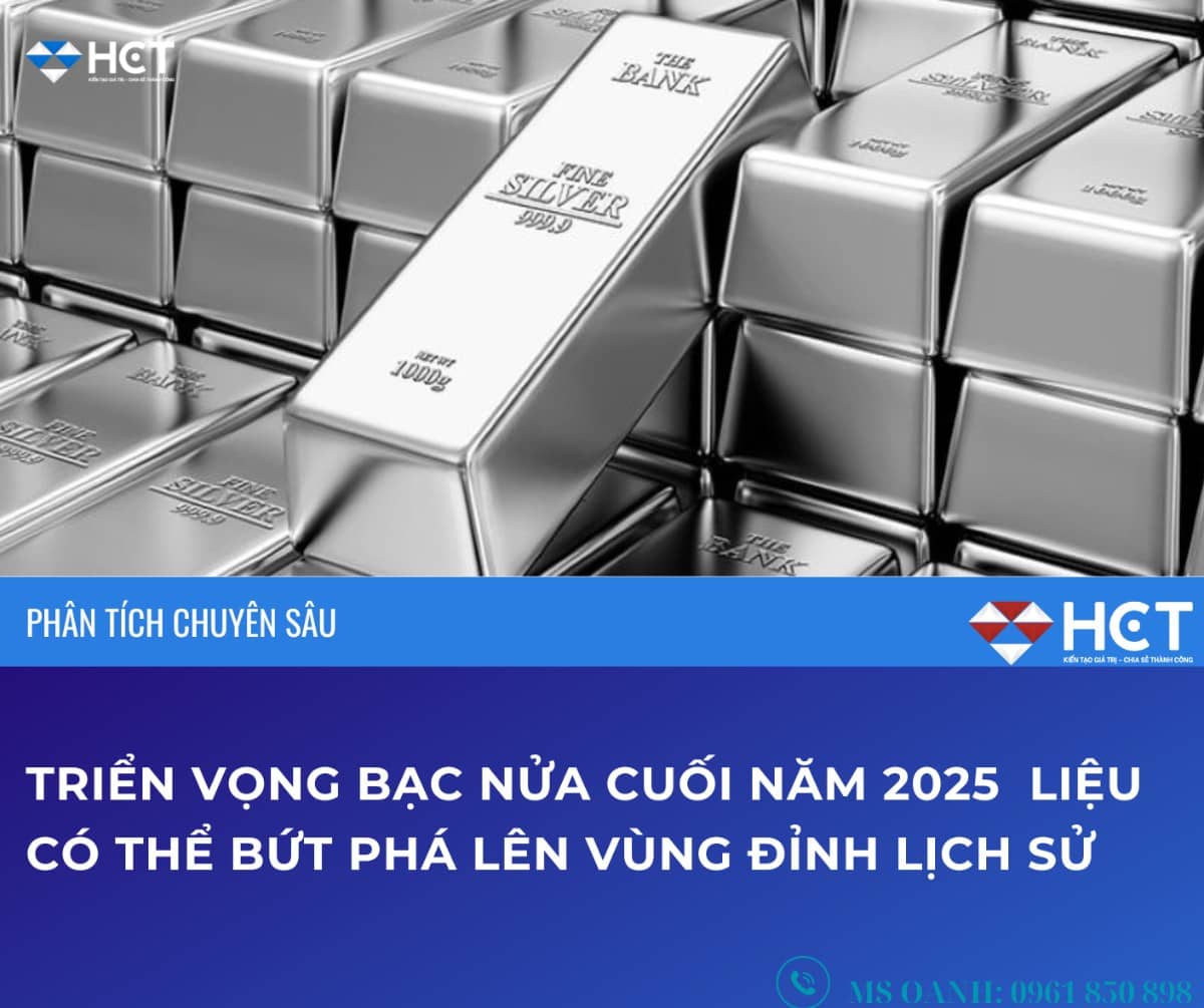 Triển vọng đầu tư bạc nửa cuối năm 2025: Liệu có thể bứt phá lên vùng đỉnh lịch sử?