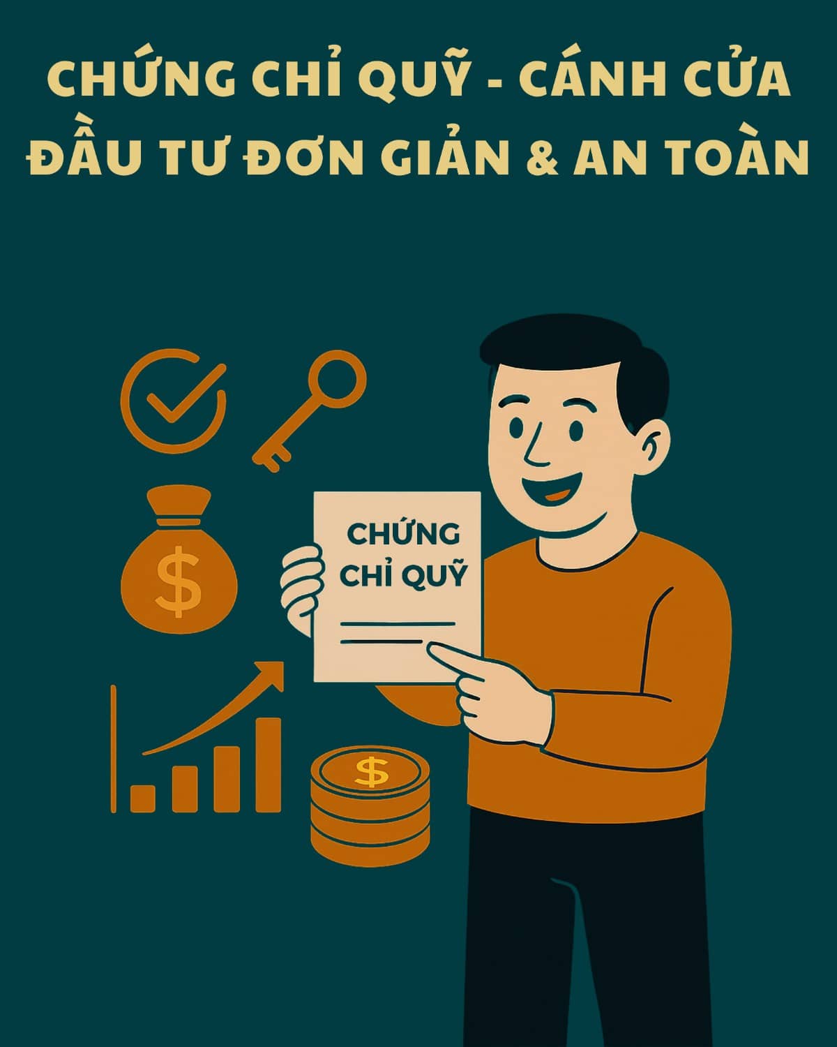 Tự chủ đầu tư - Chứng chỉ quỹ - Cánh cửa đầu tư đơn giản và an toàn