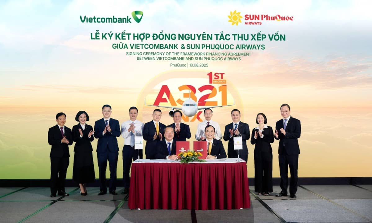 Sun PhuQuoc Airways đón Airbus A321NX đầu tiên, khởi đầu cho đội 8 tàu bay cất cánh trong năm 2025
