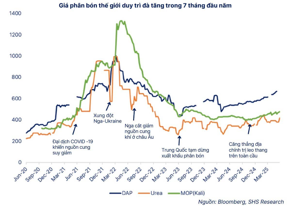Từ Nga-Ukraine Đến Trung Quốc: Câu Chuyện Khiến Giá Phân Bón Tăng Chóng Vánh